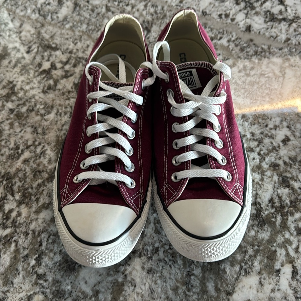 Men’s Burgundy Chucks